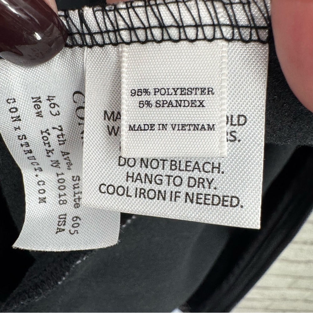 Con.Struct Men's Full-Zip Vest Micro-Print Silvadur Technology Size M Layering - Picture 9 of 13